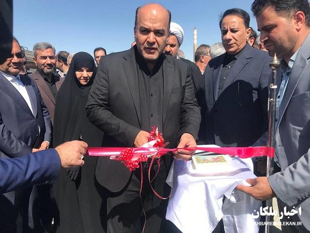 پروژه راه‌آهن هولدینگ گردشگری در مجمع فولاد بناب به بهره‌برداری رسید