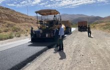 آغاز عملیات اجرائی روکش آسفالتی محور فرعی مراغه ـ ملکان