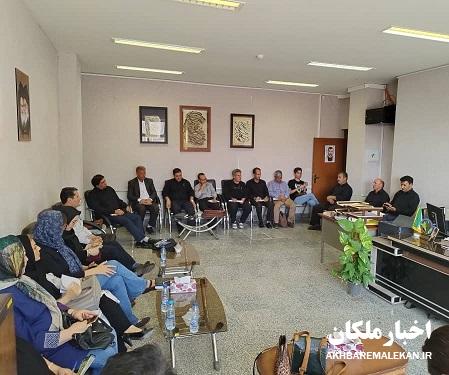 محفل ادبی مشترک هنرمندان شهرستان های ملکان و مراغه برگزار شد