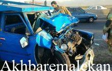 ۵ فوتی در اثر برخورد ۲ خودروی نیسان در جاده سرچم میاندوآب