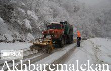 تداوم بارش برف و کولاک در مناطق کوهستانی و سردسیر استان