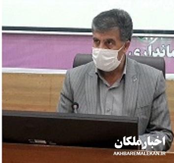 تاکید فرماندار ملکان بر همکاری بیش از پیش مردم و مسئولین در جهت ریشه کنی ویروس کرونا