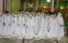 گزارش تصویری//مراسم باشکوه جشن تکلیف دانش آموزان دختر مدارس شهرستان ملکان