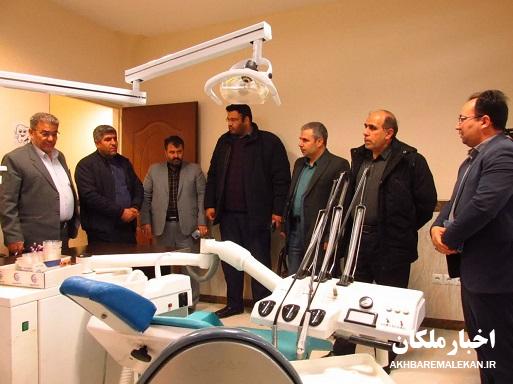 بازدید فرماندار جدید ملکان از مرکز بهداشتی و درمانی آقمنار