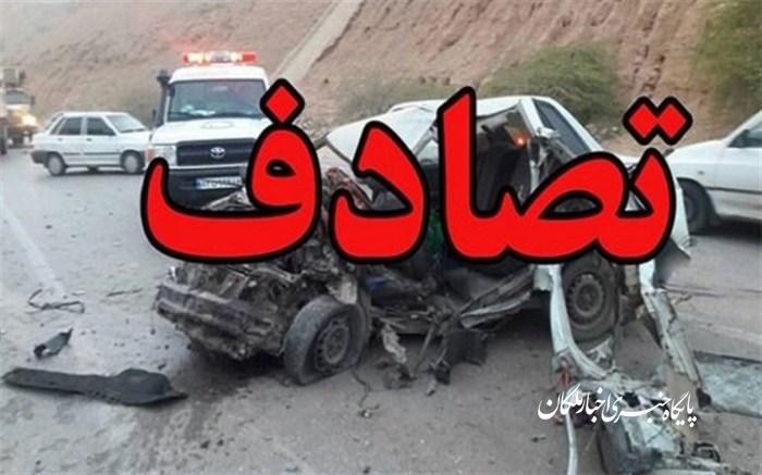 تصادف سمند با پژو در محور تبریز- ورزقان ۱۴ کشته و زخمی برجای گذاشت