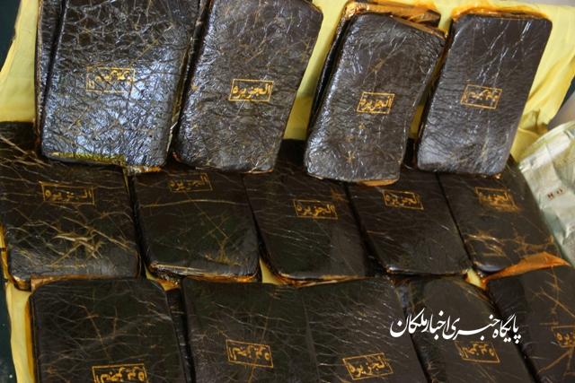 کشف ۶۰ کیلو گرم حشیش در ملکان