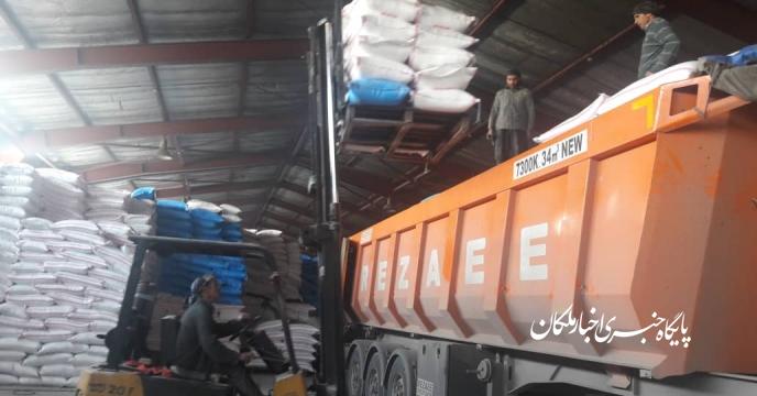 توزیع ۶۲۰ تن کود شیمیایی اوره در شهرستان ملکان