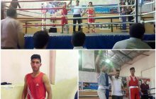 قهرمانی تیم جوانان ملکان در مسابقات بوکس استان