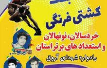برگزاری مسابقات کشتی فرنگی خردسالان استان در ملکان