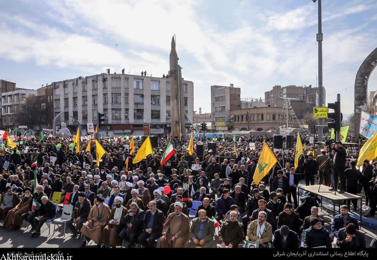 پیام مشترک نماینده ولی‌فقیه و استاندار آذربایجان‌شرقی به مناسبت یوم‌الله ۲۲ بهمن