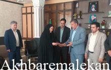 خانم مبشر بعنوان سرپرست جدید بنیاد شهید و امور ایثارگران شهرستان ملکان منصوب شد
