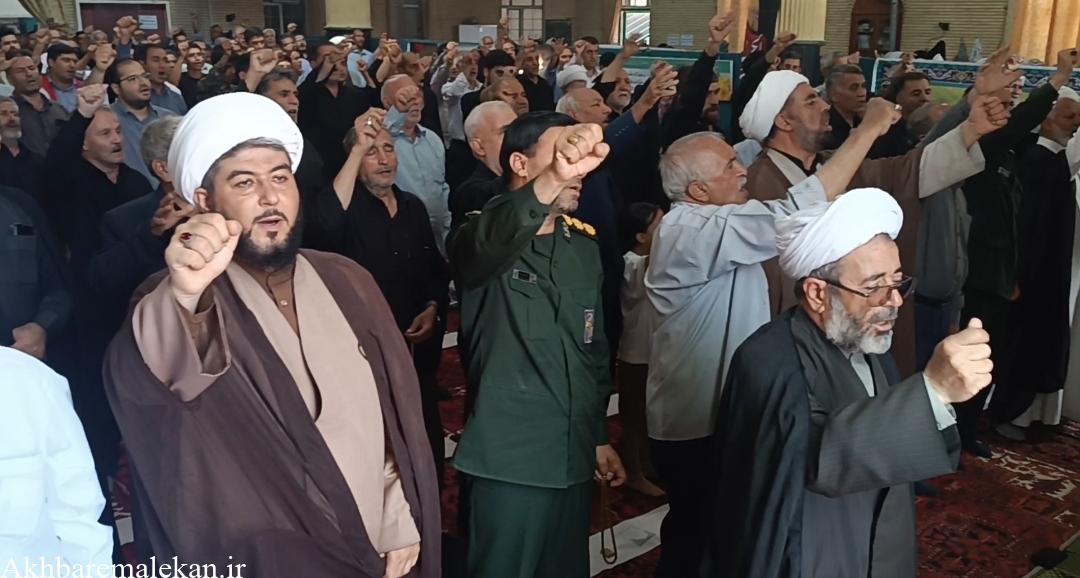 برگزاری جمعه های خشم و نصر در ملکان