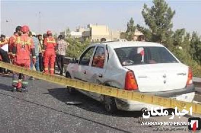 برخورد پراید با خودرو ال ۹۰ در جاده اهر تبریز ۹ نفر را روانه بیمارستان کرد