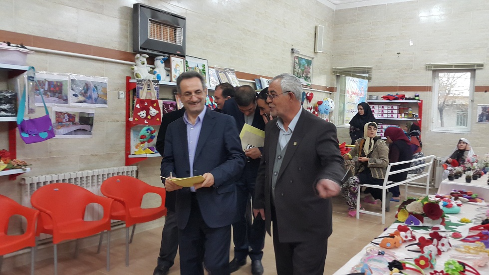 گزارش تصویری بازدید رئیس سازمان بهزیستی کشور از مرکز نگهداری معلولین دخترانه ملکان