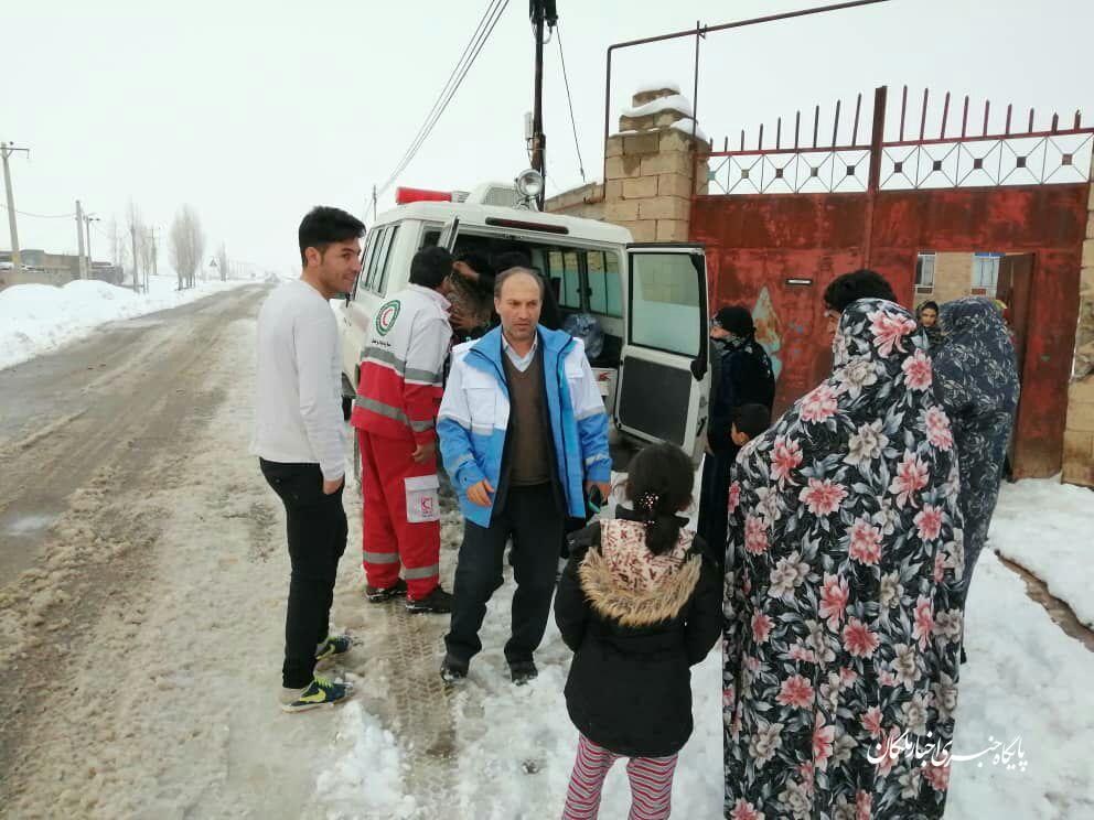 انتقال مادران باردار به بیمارستان فارابی ملکان
