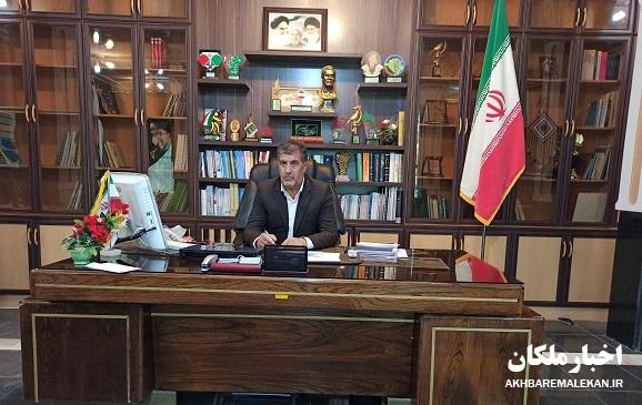 پیام تبریک فرماندار ملکان بمناسبت فرا رسیدن عید سعید غدیر خم