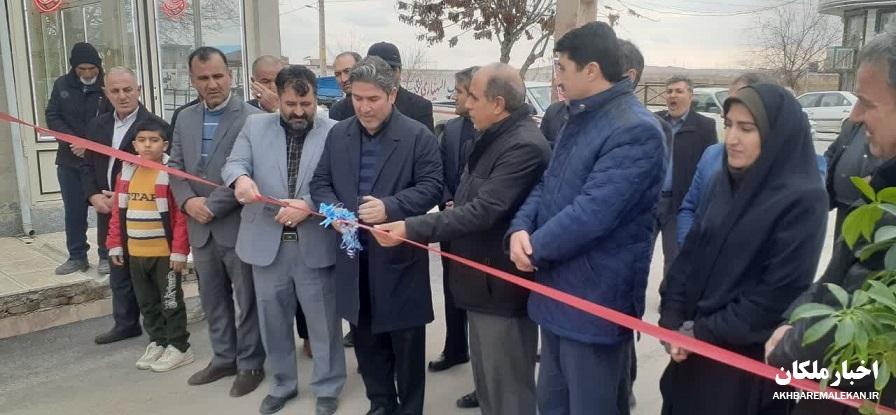 آسفالت معابر عمومی روستای آروق با ۳۸ میلیارد ریال اعتبار افتتاح شد