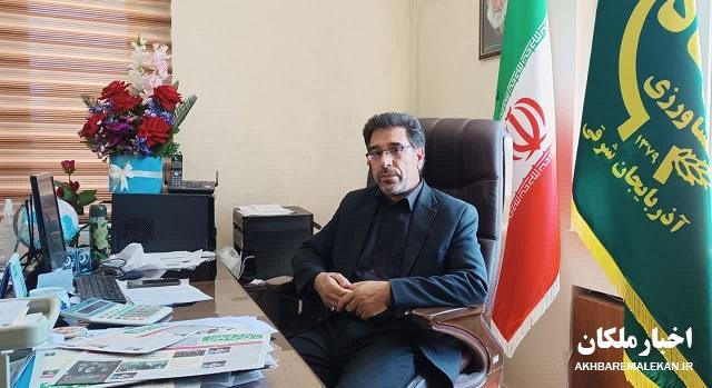 خسارت ۳۰ الی ۸۰ درصدی تگرگ به باغات شهرستان ملکان/خسارت ۲۳۵ میلیارد تومانی تگرگ به باغات طی سال جاری