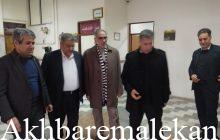 بازدید فرماندار ملکان از ادارات صمت و فرهنگ و ارشاد اسلامی