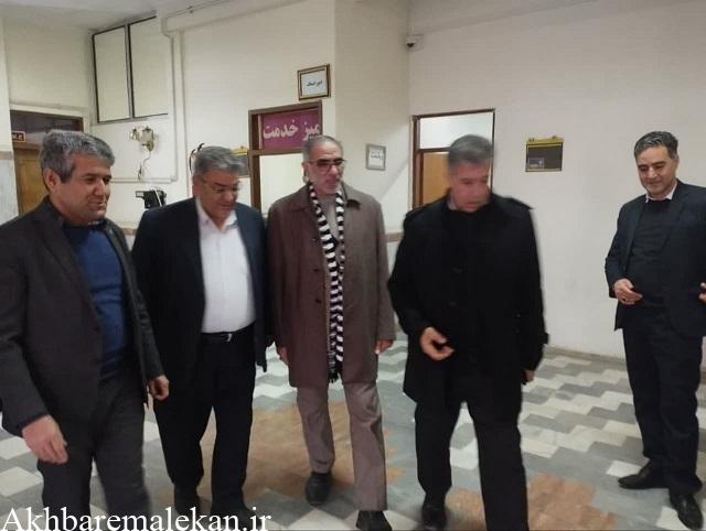 بازدید فرماندار ملکان از ادارات صمت و فرهنگ و ارشاد اسلامی
