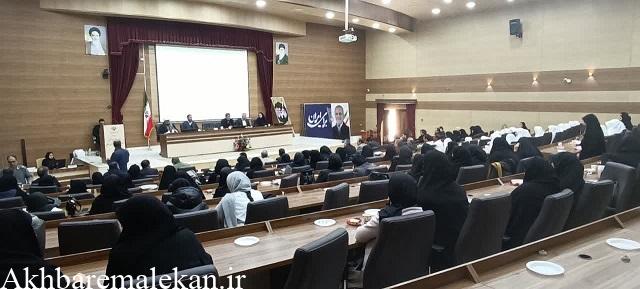 همایش مادران قهرمان پرور و نقش زنان در پیروزی انقلاب اسلامی در شهرستان ملکان برگزار شد