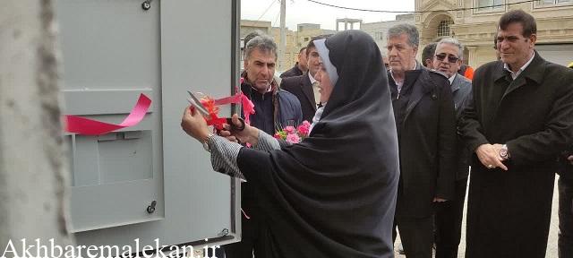 افتتاح پروژه برق رسانی به مسکن ملی ملکان با اعتبار ۴ میلیارد تومان