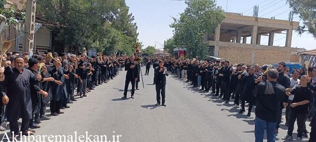 گزارش تصویری/ عزاداری مردم شهرستان ملکان در دهه اول محرم و تاسوعا و عاشورای حسینی