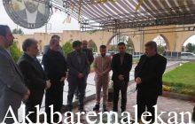 ادای احترام مدیرکل فرهنگ و ارشاد اسلامی استان به استاندار شهید
