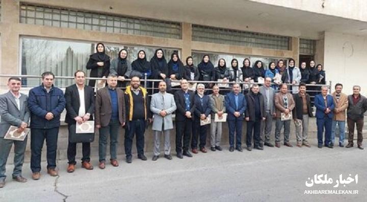 تجلیل از دو کتابدار ملکانی در مراسم تجلیل از ۳۰ برگزیده فصول تابستان و پاییز استان