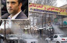 ایجاد تونل ضد عفونی خودروها در ورودی مرکز شهر ملکان