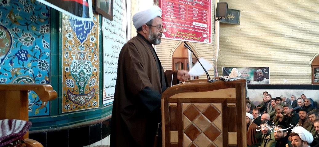 انشالله به زودی انتقام خون شهید سلیمانی با آزادی قدس و جهانی عاری از استکبار محقق خواهد شد