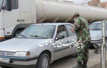 کنترل محور ورودی میاندوآب به ملکان توسط پرسنل پادگان امام رضا(ع) مراغه