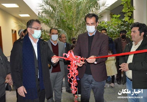 افتتاح نمایشگاه خوشنویسی علی اکبرپور در ملکان