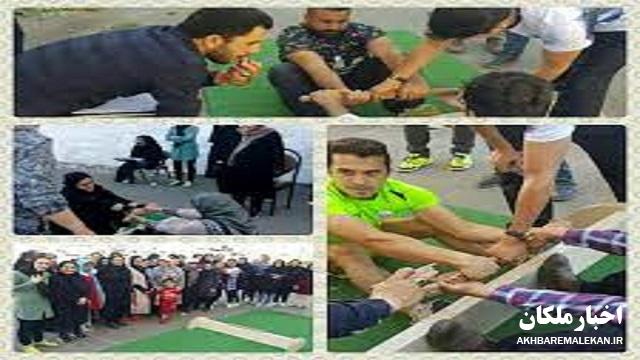 مقام دومی مسابقات چوب کشی آذربایجان شرقی به تیم شهرستان ملکان رسید