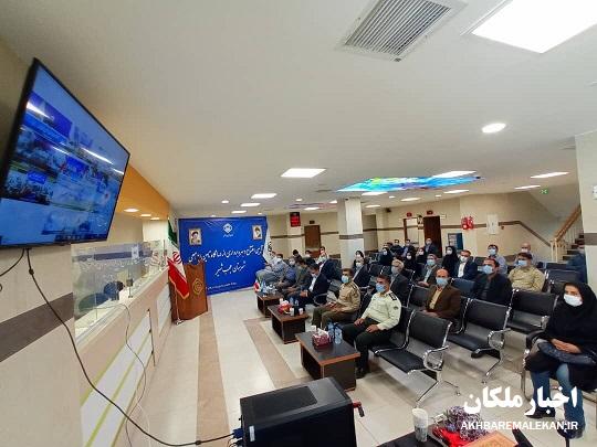افتتاح درمانگاه تامین اجتماعی شهرستان های ملکان،عجب شیر و هشترود