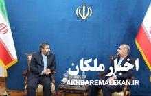 دیدار نماینده ملکان با وزیر امور خارجه