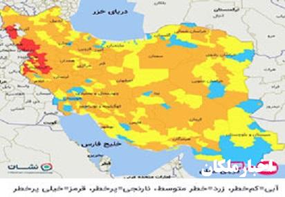 ملکان و تبریز هم نارنجی شدند