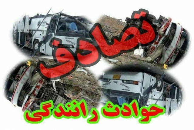 تصادف خونین در جاده آروق به امیرغایب شهرستان ملکان باعث فوت سه جوان شد