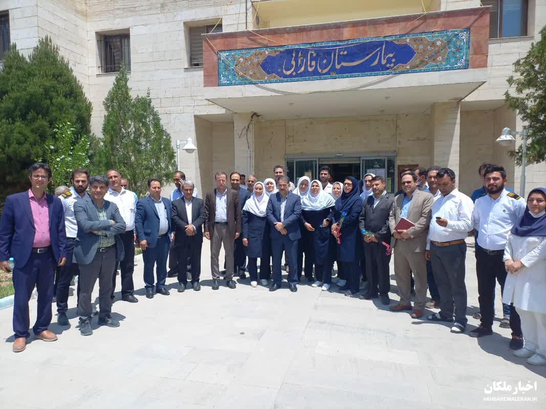 ۱۰ مطالبه شبکه بهداشت شهرستان ملکان و قول مساعد معاون وزیر بهداشت مبنی بر پیگیری آنها