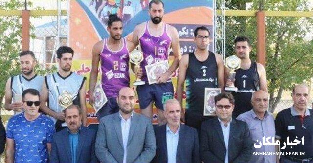 شهرستان ملکان قهرمان مسابقات‌ استانی والیبال ساحلی آذربایجان شرقی