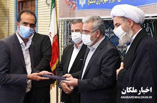 آیین معارفه دکتر وحید بنایی شهردار باسمنج برگزار شد