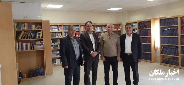 همکاری بین کتابخانه های عمومی و کتابخانه دانشگاه آزاد اسلامی ملکان بیشتر می شود