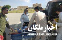 اعزام اورژانس هوایی برای امدادرسانی به مصدوم معدن ذغال سنگ درشهرستان ملکان