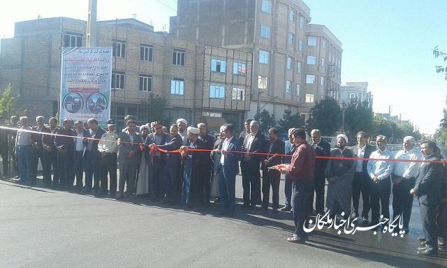 افتتاح آسفالت خیابان ۳۰ متری کشاورز ملکان/اجرای بالغ بر ۲۴ هزار مترمربع آسفالت معابر عمومی و بالغ بر ۱۳ میلیارد تومان پروژه توسط شهرداری ملکان طی سالجاری