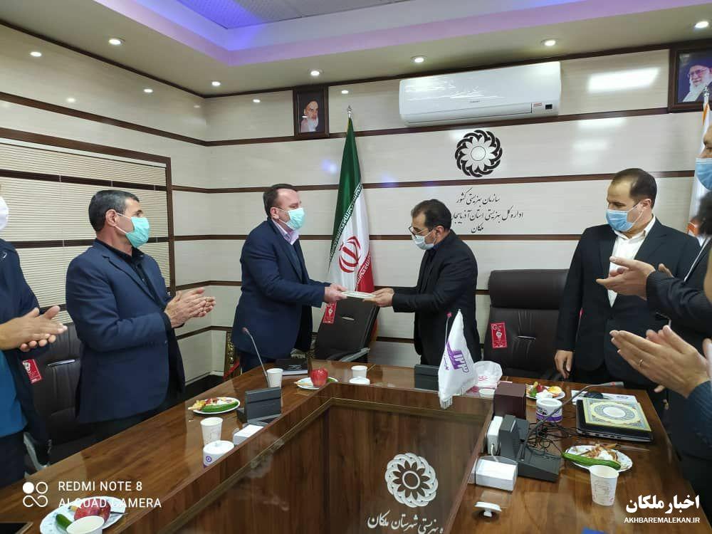 رییس جدید اداره بهزیستی شهرستان ملکان معارفه شد