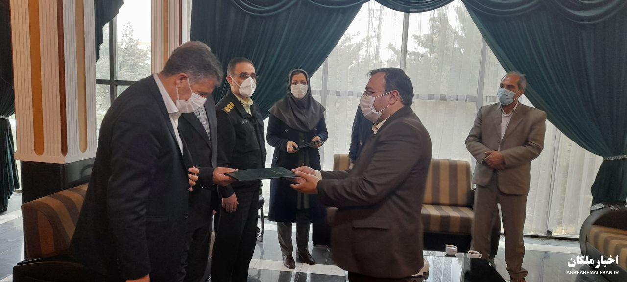 ملارحیمی رییس جدید اداره راهداری شهرستان ملکان شد