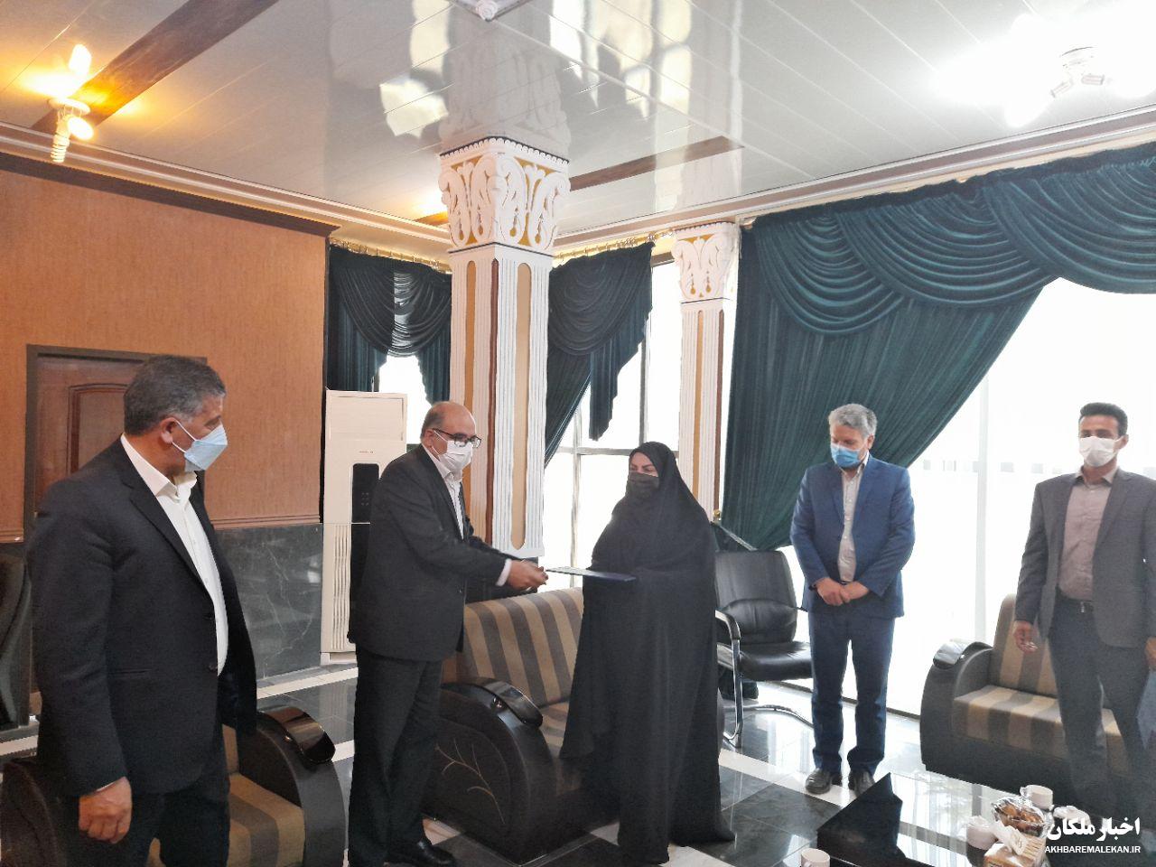 رییس جدید اداره حفاظت محیط زیست ملکان معرفی شد