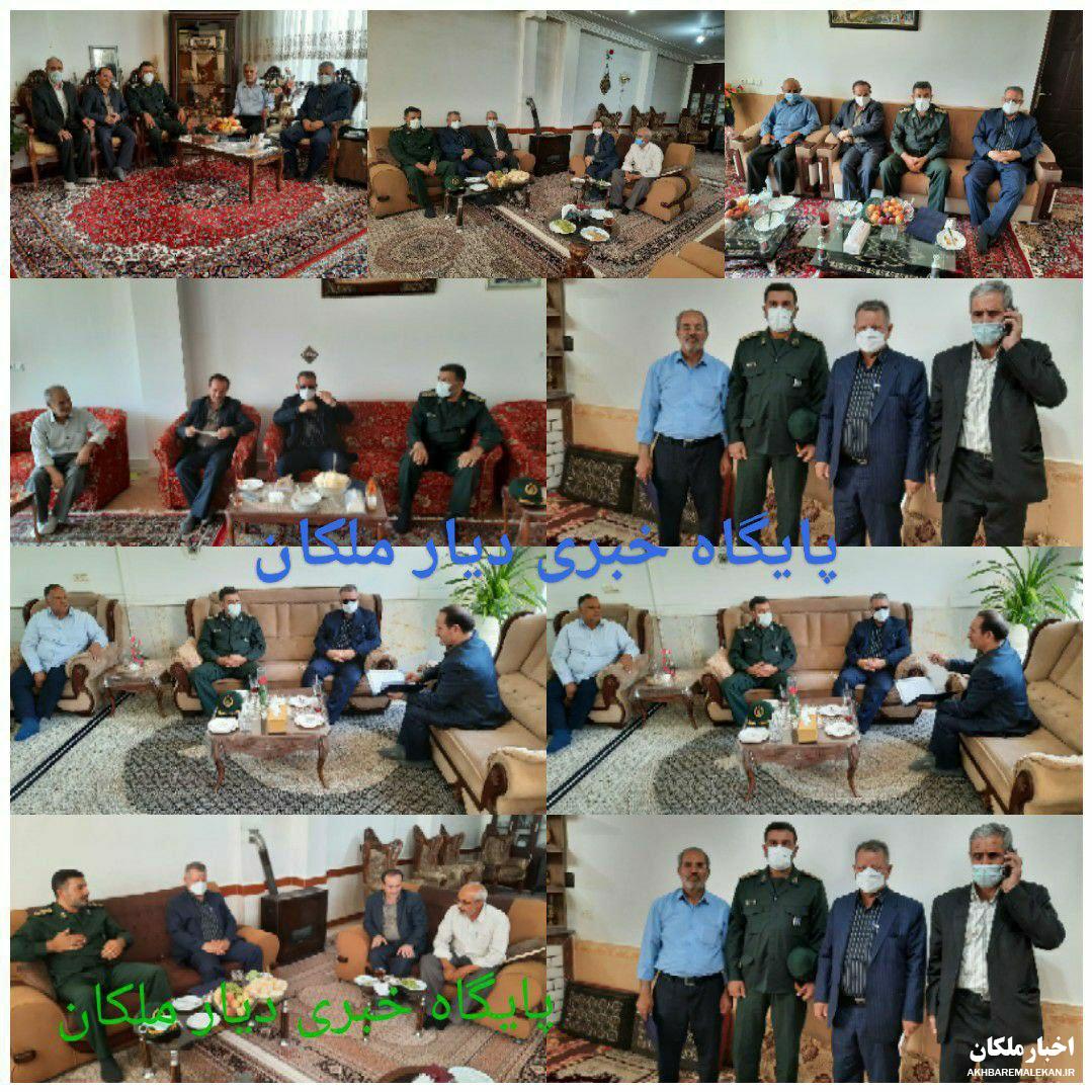 دیدار مدیرکل تامین اجتماعی نیروهای مسلح استان با جمعی از پرسنل بازنشسته سپاه ملکان