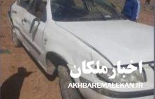 براثر واژگونی سمند زوج جوان اهل روستای حسین اباد جان باختند