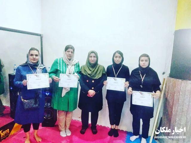 مقام سومی تیم شهرستان ملکان در مسابقات برای تونیک قهرمانی استان آذربایجان شرقی